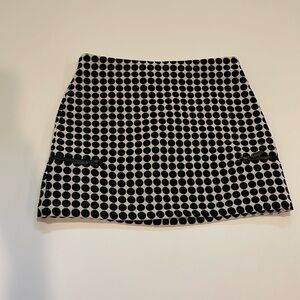 TopShop Dot Mini Skirt Retro
